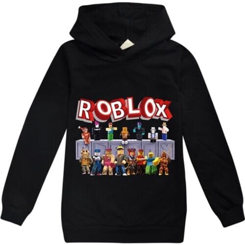 2020 Kids Clothes Cotton Robloxing Sweater Clothing Cartoon Baby Boys Sweatshirt Hoodie Casual Clothing Long Sleeve Shrit Tops