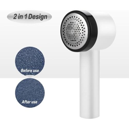 Fabric Shaver Electric Lint Remover 2-Speeds Portable Clothes Shaver Efficient Bobbles Fuzz Removing 2021 New