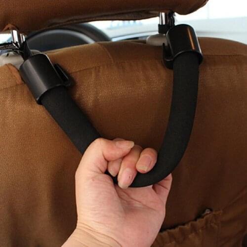 Car Headrest Hook Safety Armrest Seat Back Hanger for Bags Handbags Clothes Multifunctional Universal Clips Bracket storage hook