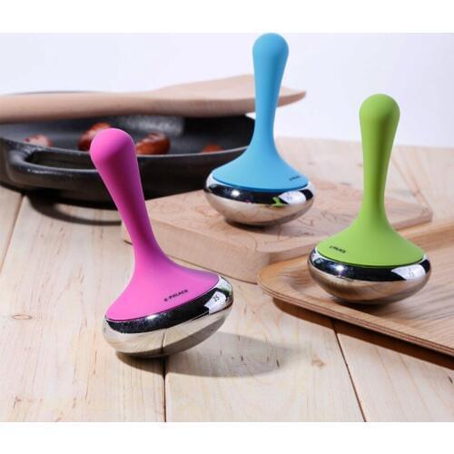 Home Garden Kitchen Tools Timers Stainless Steel Color Abs Countdown Mechanical Gyroscopic Timer Clock