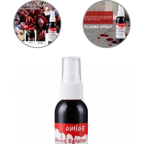 Efficient Simulation Easy to Use Halloween Faux Blood Plasma Spray for Anime Role-playing
