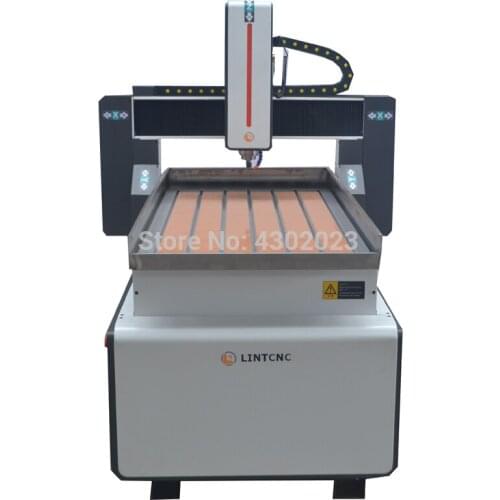 Cnc machine/cnc router mini desktop 6090 with new model/1.5kw cnc aluminum milling machine with wheels