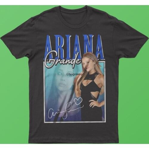 Ariana Grande Vintage 90s Style Unisex Tee Unisex t shirt hoodie sweatshirt women black