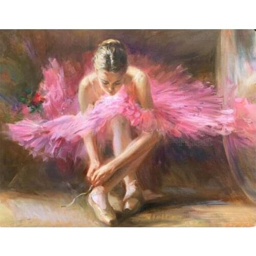 DIY full square diamond painting Oil painting ballet girl dancer pictures for embroidery diamond mosaic Cross Stitch decor