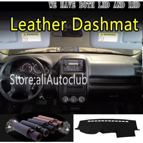For Honda Crv Cr-v G2 2002 2003 2004 2006 Leather Dashmat Dashboard Cover Dash Mat Sunshade Carpet Car Styling Auto Accessories