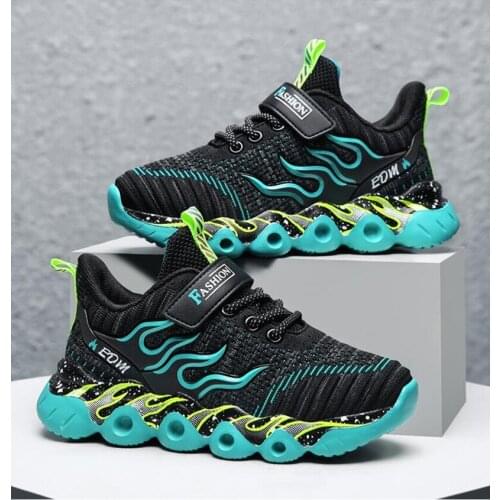 Autumn Kids Tenis Sneakers Fashion Boys Sport Running Shoes Children Breathable Mesh Casual Walking Shoes Non-slip Girls Sneaker