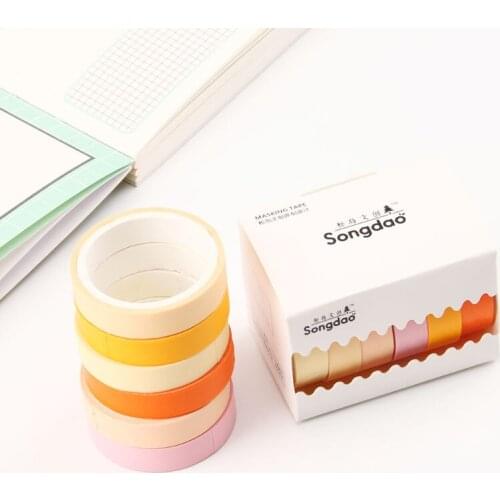 10 pcs/lot Cute Laser Gold Plants Washi Tape Set Kawaii Planet Scrapbooking Masking Tape Decorative Adhesive Tape Stationery