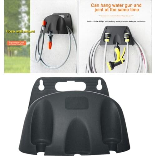 Outdoors Wall Mounted Garden Hose er Cable Water Hose Holder Support Storage Bracket Shed Organizer for 20M Hose er