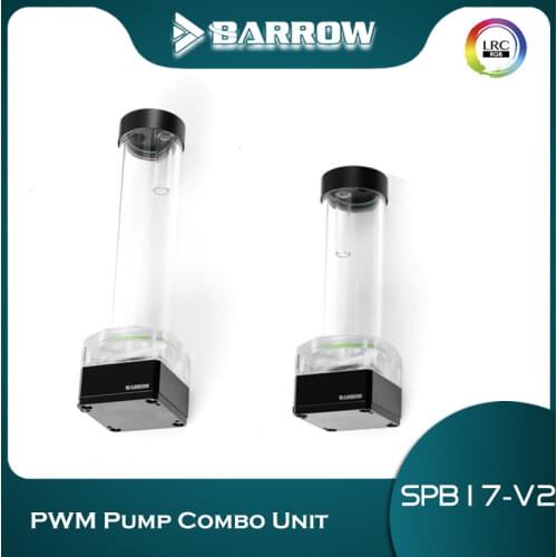 Barrow DDC Pump Combo KIT 17W PWM PUMP + Reservoir Type Length 60/90/140/190/240mm LRC2.0 5V Mobo AURA