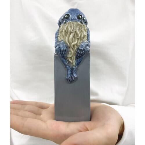 [New] Movie Cthulhu Mythos statue Cthulhu Thinker Garage Resin Figure Model Room Desk Decoration Gifts for Kids toy