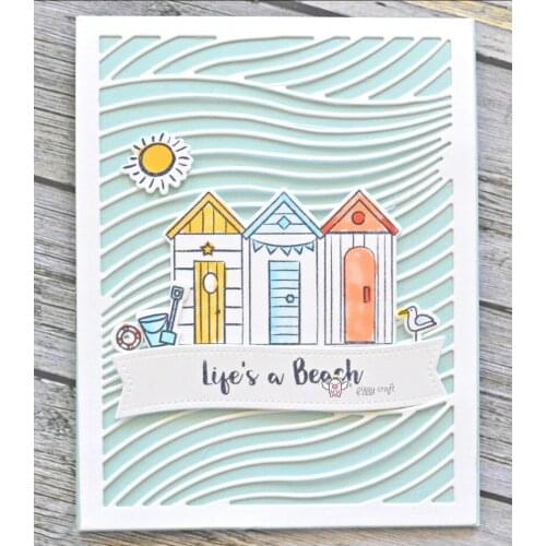 New Wavy line frame metal Cutting Dies Stencils DIY Scrapbooking Paper/photo Cards Embossing Dies