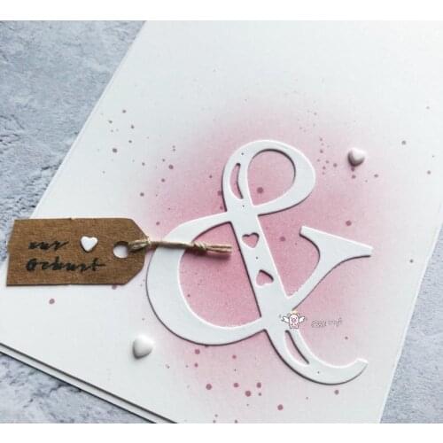 New & Letter decoration metal Cutting Dies Stencils DIY Scrapbooking Paper/photo Cards Embossing Dies