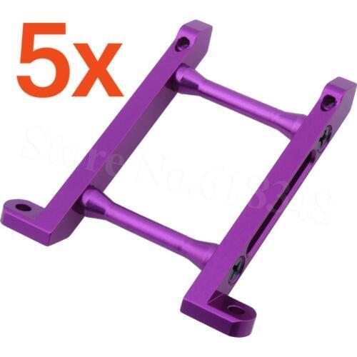 Wholesale 5Pcs/Lot HSP 108035 Aluminum Front Brace Upgrade Parts for 1:10 RC Model Car 1:10 4WD Off Road Monster Truck 94108