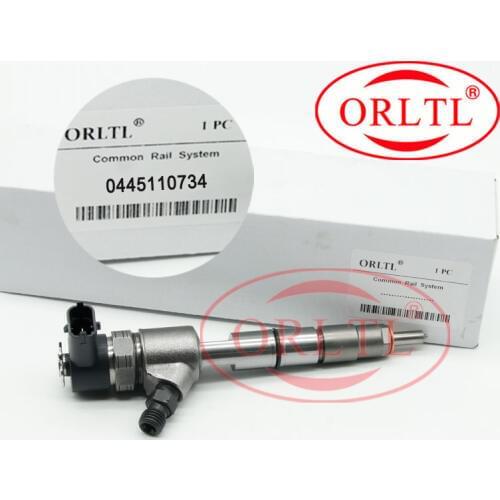 ORLTL 0 445 110 734 Common Rail Sprayer Injector 0445110734 Fuel Diesel Injector 0445 110 734 Fuel Injector Nozzle