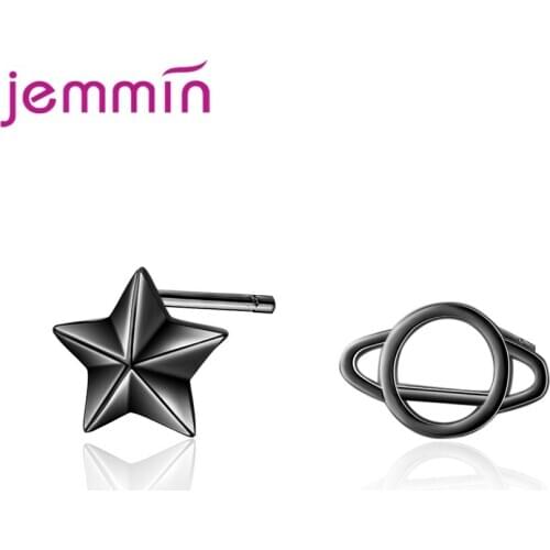 Amazing Simple Design Charm Gun Black Stud Earrings For Women Lady Girls Hot Fashion Jewelry Small Earring Wholesale