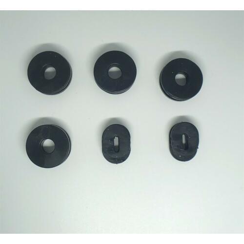 Frame Side Panel Fixing Oval Rubber Grommets For SUZUKI GN125 EN125 GS125 GN250 GN400 GS550 GT750 Motorcycle Road Bikes Pad