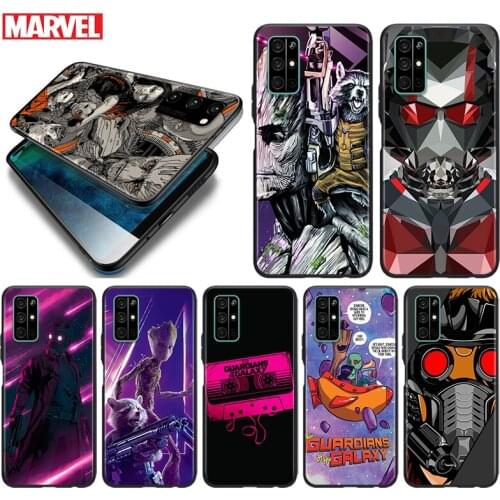 Silicone Cover Guardians of the Galaxy For Honor 9 9S 9A 9C 9X 9N 9i V9 10 10i 10X X10 Lite Pro Shockproof Phone Case