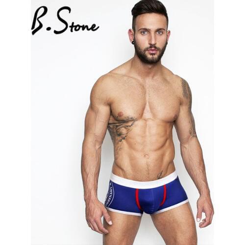 4 Pieces Sexy Man Underwear Boxer Mens Cotton Underpants Fashion Brand Design Male Comfortable Breathable Panties Shorts 1235