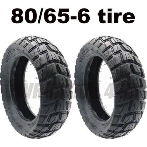SUO TUO tire 80/65-6 inch Outside tubeless Tire off-road tire for Electric Scooter Speedual grace 10 Zero 10X 10 * 3