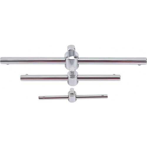 1/4" 3/8" 1/2" Drive Socket Wrench Extension Sliding T Bar Auto Repair Tools Crv Material High Quality Durable Tools