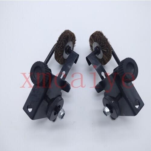 3 pair（6pcs) Roland brush rubber wheel pressure paper wheel Feed wheel assembly Roland offset printing machine parts
