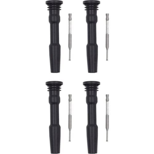 4 PCS Ignition Coil Rubber Sleeve for - A3 SKODA OCTAVIA GOLF VII POLO- 04E905199A 06H905110D