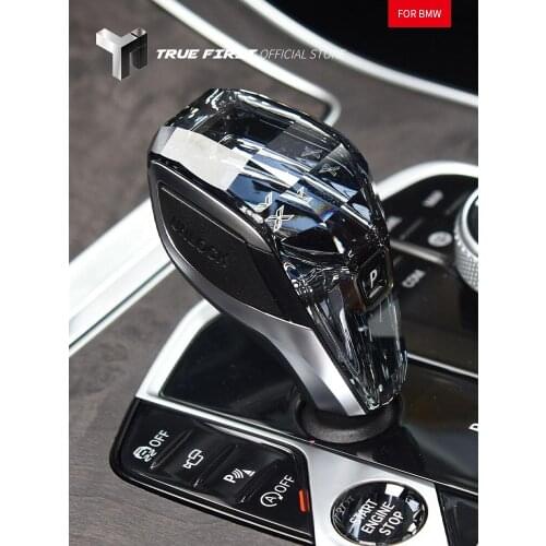 Car Accessories Crystal Gear Shift Knob Shift Lever For BMW X7 G07 2019-2021