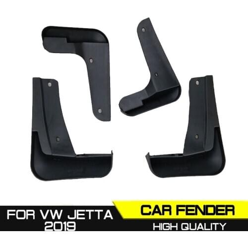 Car Front Rear Car Mudguards Fender Flares Mud Guard Flap Anti Splash Mudflaps for VW Jetta 2006 2007 2008 2009 2010 2011-2019