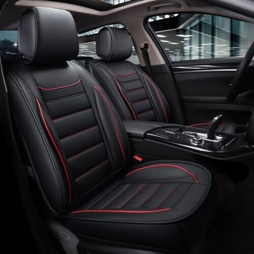 Car seat cover universal leather for jeep renegade wrangler jk grand cherokee chrysler 300c automobiles accessories cars styling