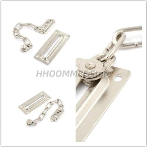 DIY Home Tools Chain Door Safety Guard Latch Security Peep Bolt Locks Cabinet Latches