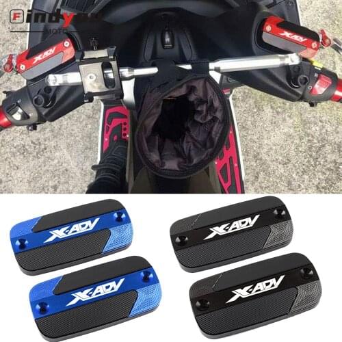 For HONDA X-ADV XADV X ADV 2017-2020 2019 Motorcycle CNC Front Brake Fluid Reservoir Cover Oil Cap With logo XADV