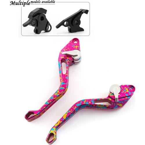 For Suzuki GSXR 750 1989-1995 1990 1991 1992 1993 5D Camouflage Motorcycles Brake Clutch Lever Aluminum Adjustable motor Levers