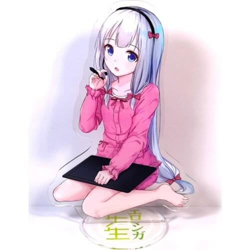 Eromanga Sensei Izumi Sagiri #A style acrylic stand figure model plate holder cake topper anime