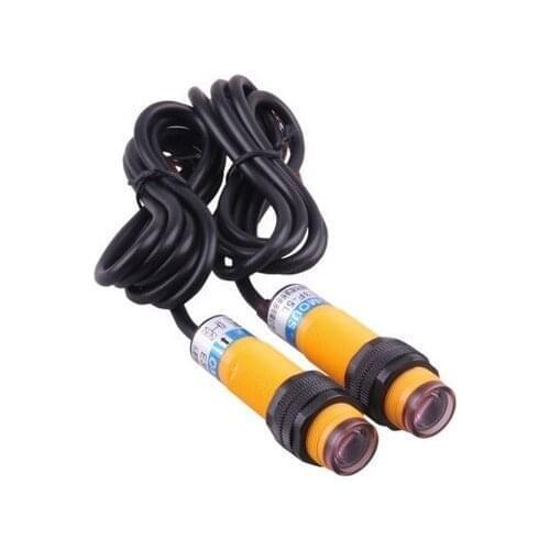 M18 NPN PNP E3F-5DN1-5L E3F-5DN2-5L E3F-5DP1-5L E3F-5DP2-5L opposed type photoelectric switch