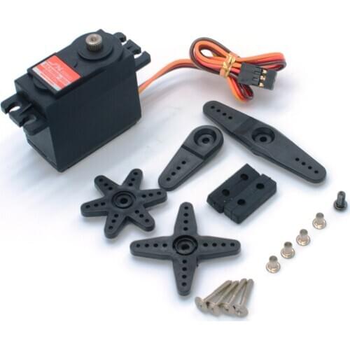 JX Servo PDI-5521MG-360 55.6g 20kg 360°High Metal Gear Digital Standard Servo For RC Models Car Holicopter Robot Boat Airplane