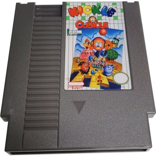 Kicklecubicle- Game Cartridge For NES Console 72 Pins 8bit Single card