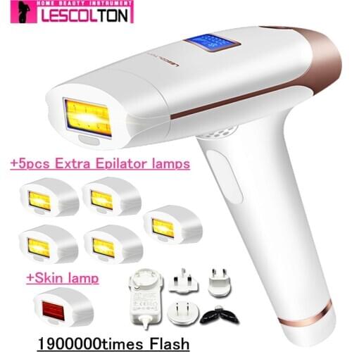 Best Original Lescolton IPL Epilator Hair Removal LCD Display Machine Laser Permanent Bikini Trimmer Electric Depilador a Laser