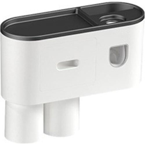 Magnetic Adsorption Toothbrush Holder Automatic Toothpaste Dispenser Holder Toothbrush Wall Mount Rack Tool Set