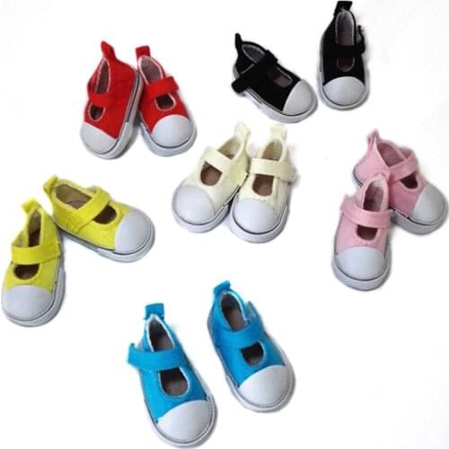 5cm Mini Shoes Casual Canvas Shoes Doll Boots Mini Toy Shoes 1/6 For Doll Shoes For Fashion Dolls Accessories