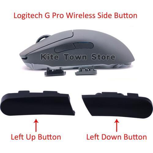 New Original Mouse Side Buttons Left Up + Left Down Side Keys for Logitech G Pro Wireless Gaming Mouse