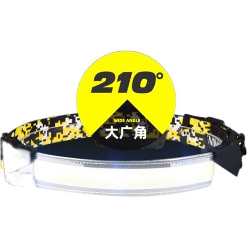 The new floodlight headlight cob climbing on foot long life maintenance charging bright glare