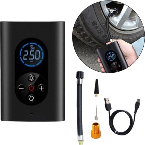 150PSI Tire Inflator Rechargeable Vehicle Tire Inflator for Car Motor Bicycle