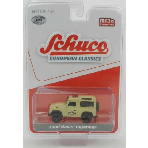 Schuco 1:64 european classics LIMITED rubber tire Die-casting metal car Land Rover Defender Dese MiJo 2019 K1137