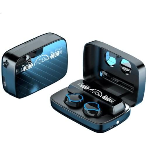 Soleeanre Wireless Headphones Bluetooth-compatible Earphones HIFI Mini In-ear Sport Running Headset Support iOS Android Phones