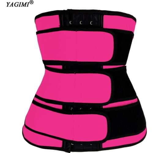 YAGIMI Women Waist Trainer Belt Tummy Control Waist Cincher Trimmer Sauna Sweat Belt Workout Girdle Slim Belly Band Sport Girdle