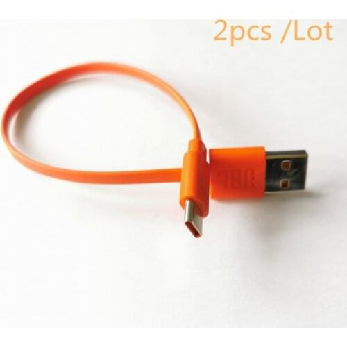 Lot of 2 20cm TYPE C USB-C CHARGE Cable Cord for JBL CLUB 700BT ONE T280BT PLUS CHARGE4 REFLECT MINI NC X600TWS Headset