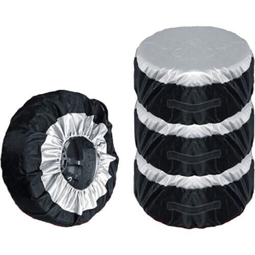 1pcs Tire Accessories Tote Spare Tire Tyre Storage Cover Wheel Bags Tire Wheel Protection Covers For Car SUV Minibus