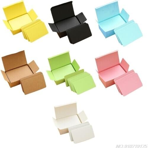 100 Memory Cards Blank DIY Graffiti Green Word Cards Net Small Memo Pad Blocks Memorandum Note Blank Word Cards D08 20 Dropship