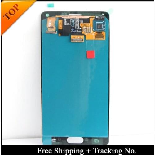 100% tested Super AMOLED LCD For Samsung Note 4 LCD For Samsung Note N910 N910F Display LCD Screen Touch Digitizer Assembly
