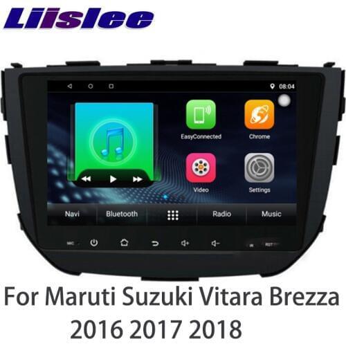 LiisLee Car Multimedia GPS Audio Radio Stereo For Maruti Suzuki Vitara Brezza 2016 2017 2018 Original Style Navigation NAVI